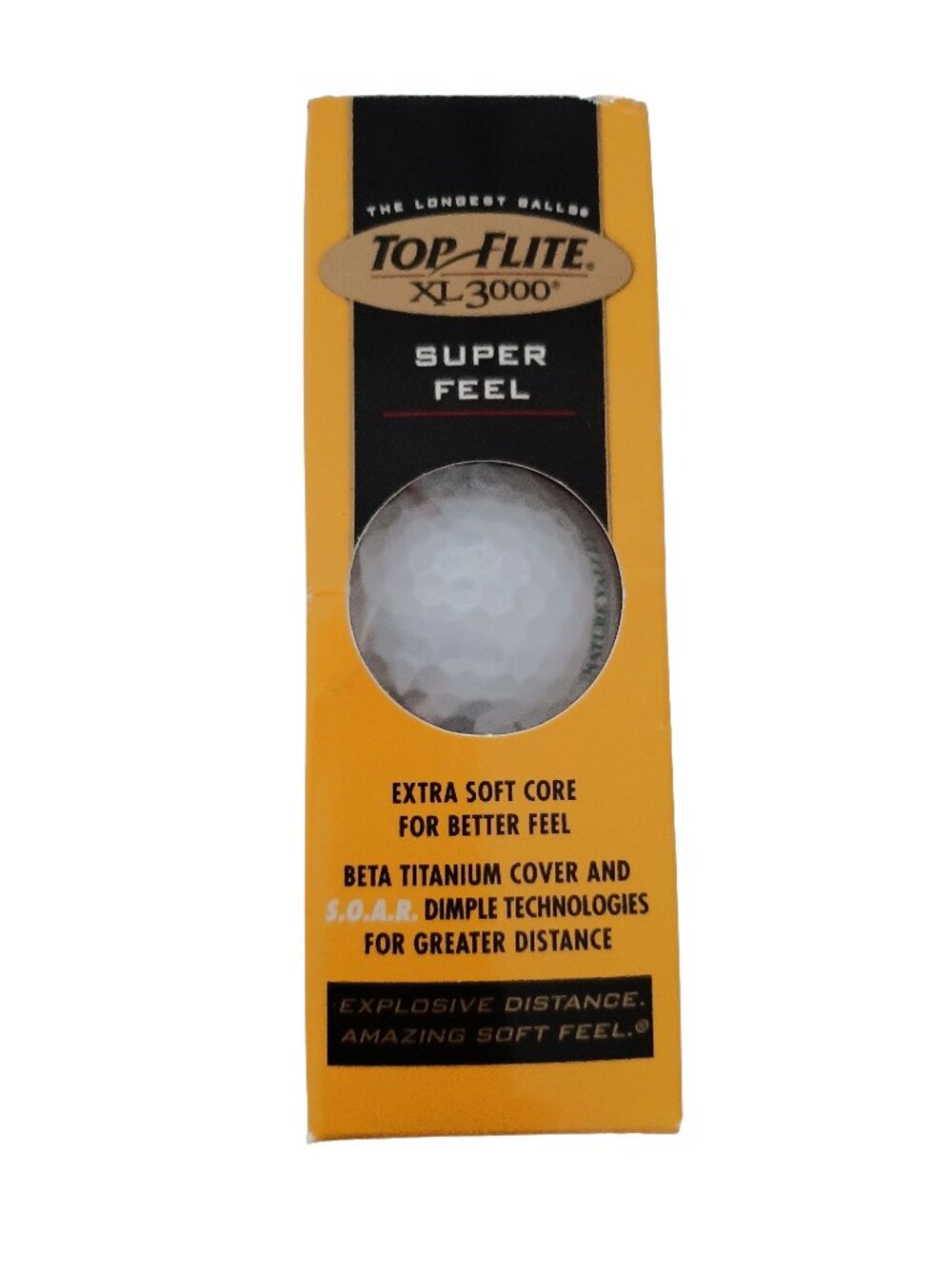 NEW Vintage Top Flite XL 3000 Super Feel Golf Balls